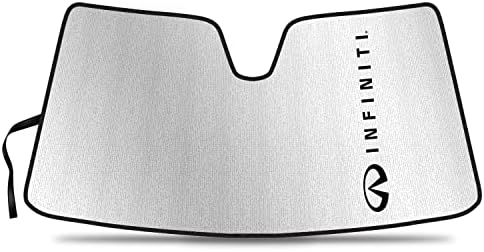 IPick Universal Fit Windshield Sun Shade For Ford Mustang - 55.5x27 Inches, 7-Layer Heat Reduction