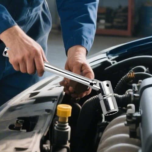 Clé à douille à cliquet podger pour échafaudage et clé réglable légère - 4