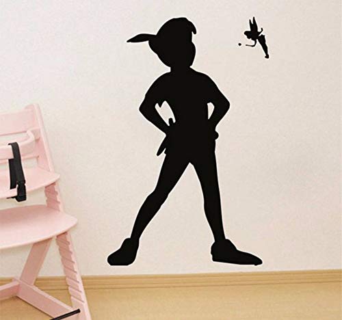 Hanjiming Tatuajes De Pared Peter Pan Barco De Dibujos Animados Piratas Gancho...