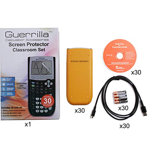 image for Texas Instruments TI-84 Plus Graphing Calculator Classroom Pack (30 Ca
