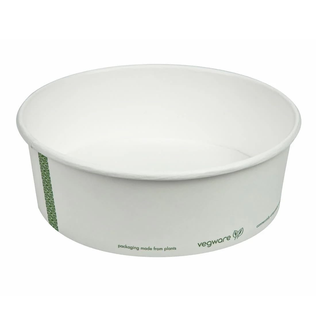 Vegware PLA-Lined Paper Food Bowl 185-Series, 32oz