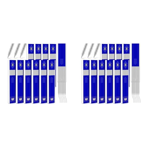 Recharges de crayons 2.8mm en lot de 120 pièces pour crayons de charpentier à trou profond