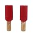 2" Horizontal Peg Board Pipes (Set of 2) | Climbing Holds | Strength Training | Grip Training | Red
