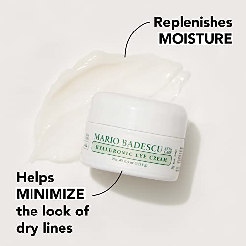 Mario Badescu Skin Care Inc. Mario Badescu Eye Cream for Dark Circles and Puffiness – Hyaluronic, Caffeine or Glycolic – Hydrating, Firming and Anti Aging Overnight Under Eye Care Treatment for Fine Lines and Wrinkles