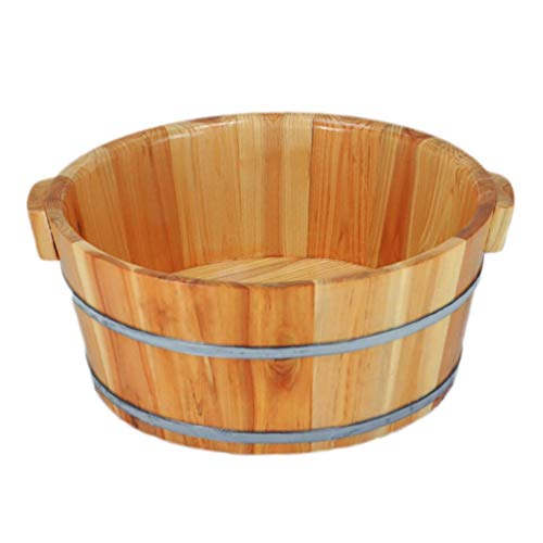Baño de Pies Wood Foot Bath Desintoxicación Masaje Soak Su Pies y Tobillos Cover