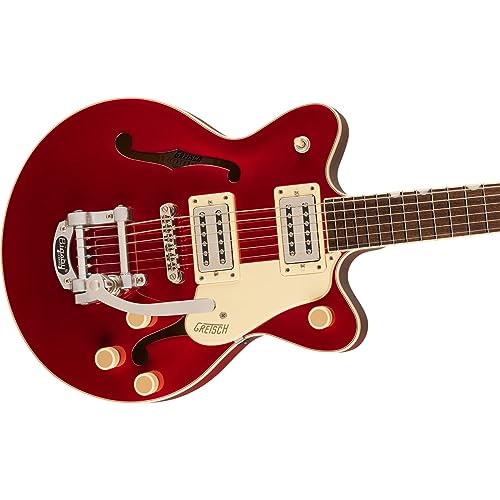 Gretsch G2655T Streamliner Center Block Jr Double-Cut with Bigsby Brandywine – Guitare Semi Acoustique - Les Beatles, Paul McCartney, John Lennon, RIngo Starr, George Harrison Gretsch G2655T Streamliner Center Block Jr Double-Cut with Bigsby Brandywine - Guitare Semi Acoustique – Image 5