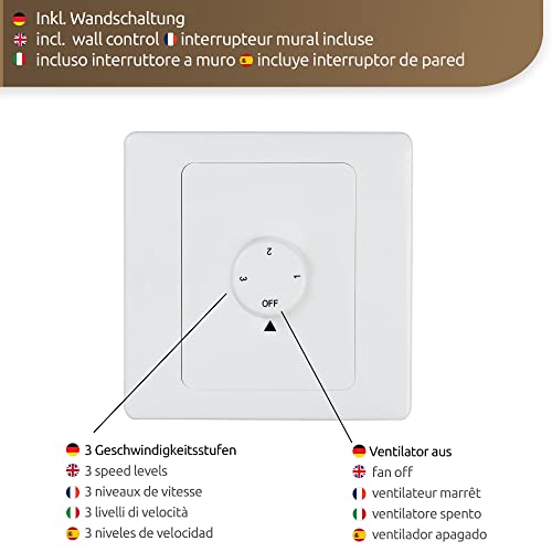 Ventilateur de plafond intérieur extérieur Bayside Calypso - 4