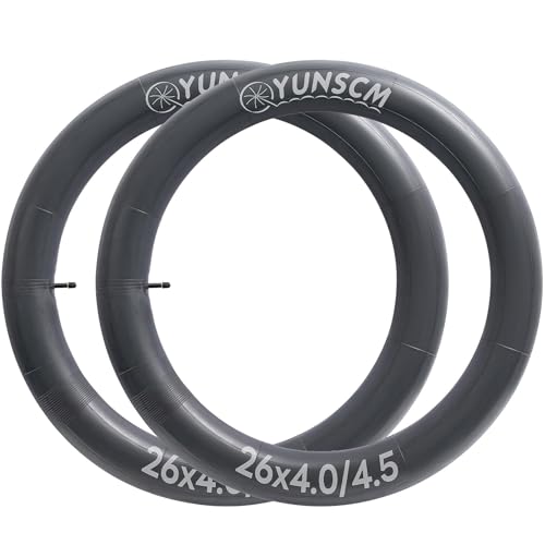 YunSCM 2-Pack Fiets Fat binnenband 26X4.0/4.50 AV32mm Ventil compatibel 26 inch Fat E-Bike Fietsbinnenband 26x4.0 26x4.20 26x4.30 26x4.40 26x4.50 - Afbeelding 3