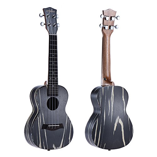 ammoon 24 inch Acoustic Soprano Ukulele Ukelele (Type 1)