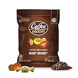 Colombina Coffee Delight Hard Candy, Gluten-Free Coffee-Flavored Candies Made w/Authentic Colombian Coffee, 1 Pack (100 Count)