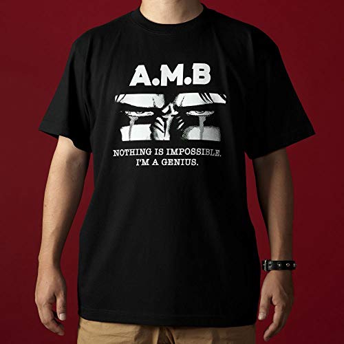 北斗の拳/アミバの涙イラストTシャツ(アミバ 俺は天才だ)/ブラック (M) 北斗の拳/アミバの涙イラストTシャツ(アミバ 俺は天才だ)/ブラック (M)