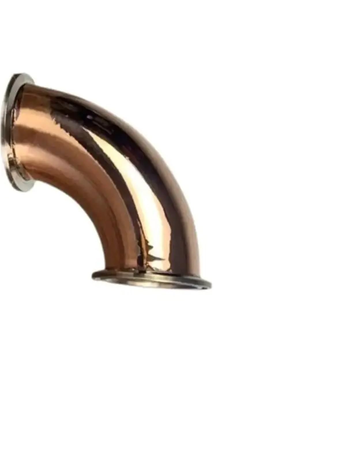Abrazadera 1,5 "(38 mm) OD50,5 mm Codo de cobre 90 grados