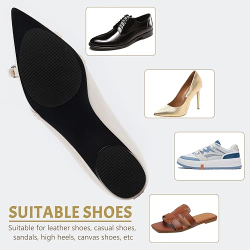 Protectores antideslizantes para tacones y suelas, 6 piezas miniatura 6