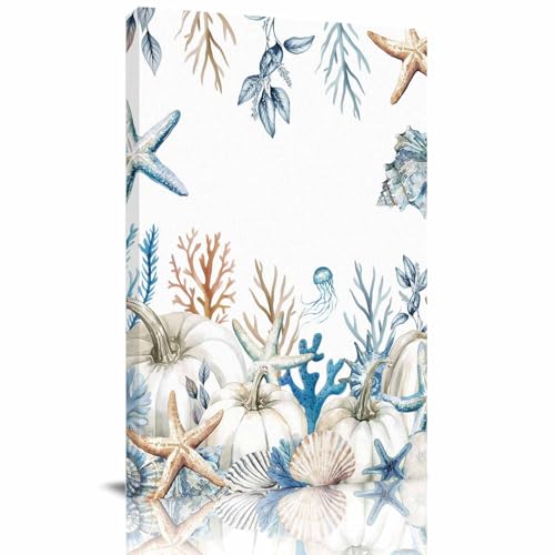 Futuregrace Canvas Art for Bathroom 12"x18" Framed Wall Painting Art