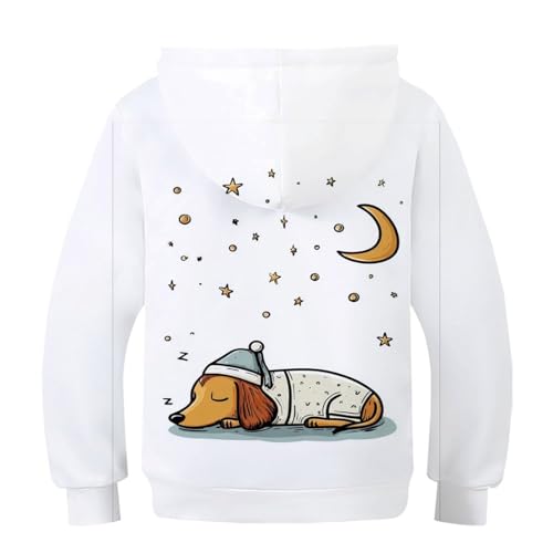 Pull imprimé 3D chien cadeau anniversaire idéal ado 10-12 ans sweat