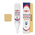 ZippySolve Tile Grout, Repair kit,Restore & Renew Tile Joints Line, Fast Drying Tile Grout Paint Squeeze Tube for Bathroom Shower Kitchen Floor Tile, Waterproof (8.8 oz) (Beige)