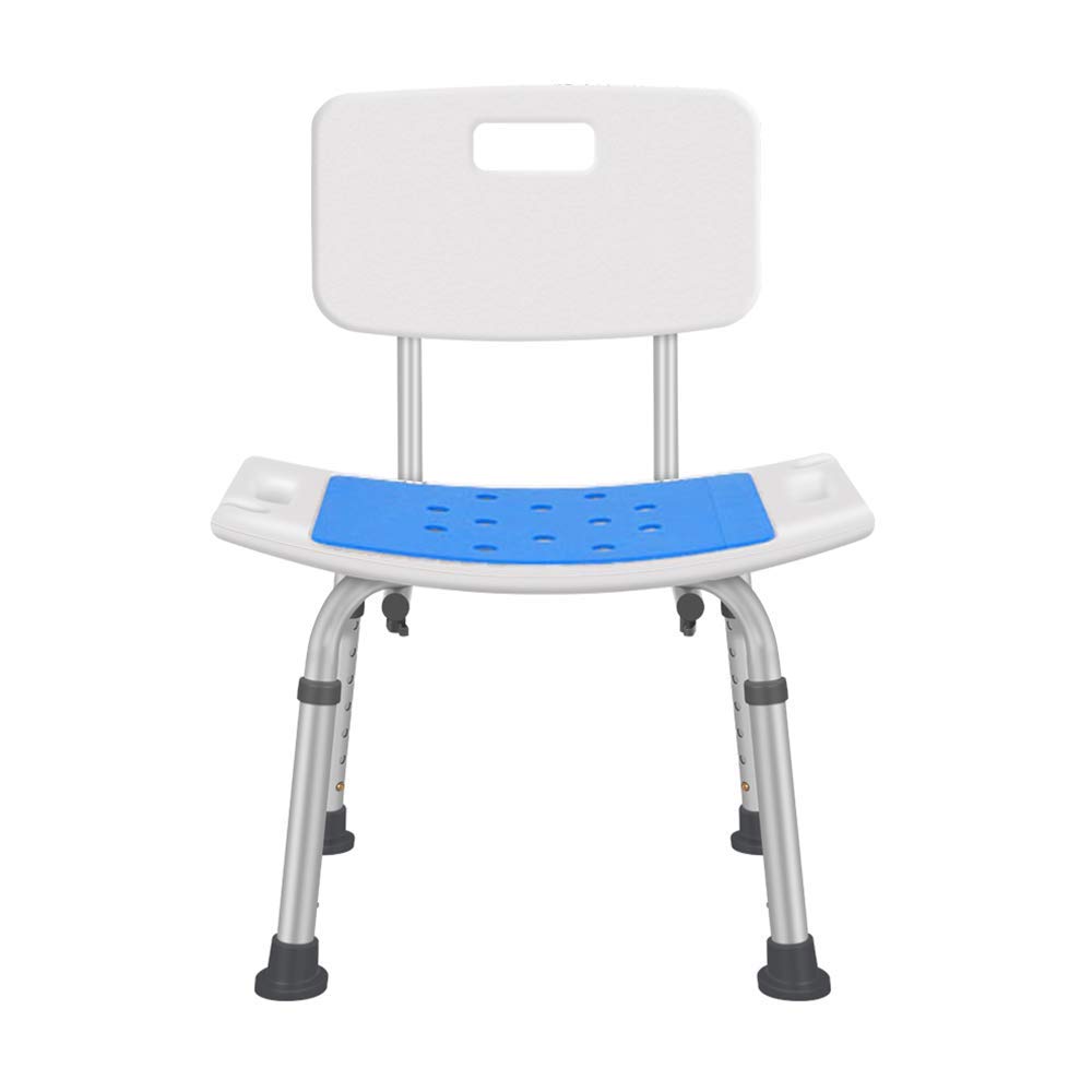 Aide à la douche handicapée et tabouret de bain réglable pour adulte à mobilité réduite