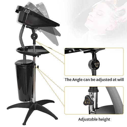 Portable-Shampoo-Bowl-Unit-with-Bucket-Basin-Massage-Brush-Headrest-organizer-tray-and-Height-Adjustable-Barber-and-Stylist-Hair-Salon-Shampoo-SinkSquare