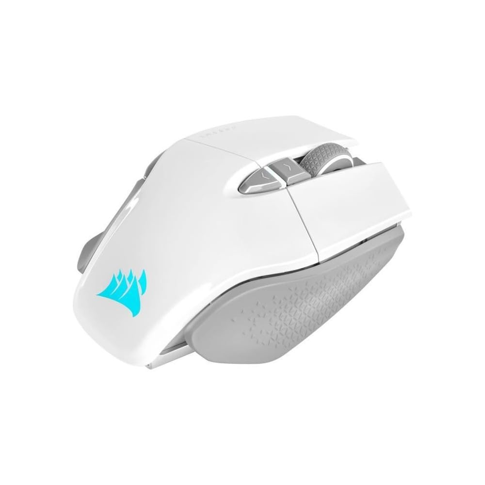 CORSAIR M65 RGB ULTRA WIRELESS Tunable FPS Gaming Mouse – 26,000 DPI – Sub-1ms Wireless – Weight System – Up to 120hrs Battery – iCUE Compatible – PC, Mac, PS5, PS4, Xbox – White