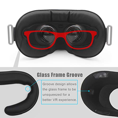UKCOCO Protetor de rosto VR para Oculus Go – Fone de ouvido VR de substituição de espuma de rosto de