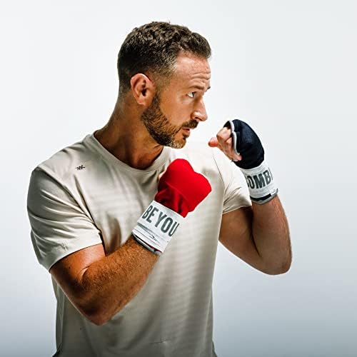 FightCamp Boxing Hand Wraps for Men & Women, Padded Knuckle Quick Wraps for Inside Boxing Gloves (Small)