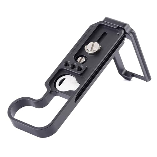 OURHZTB Soporte de placa de liberación rápida en L para cámara Hasselblad X2D/X2DII 100C, soporte horizontal vertical de aluminio compatible con cabezal de bola de trípode estándar Arca - imagen 6