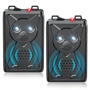 Ultrasonic Pest & Rodent Mouse Squirrels Repellent, Plug-in Electronic Rat Bat Bug Spider Repeller, Battery Operated Deterrent Control Mice for Car Engines, Replace Mouse Traps Indoor, Outdoor 2 Pack