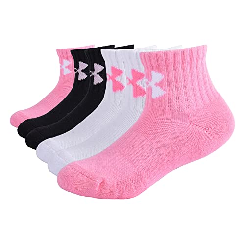 Image of Under Armour Girls' Multi Pack Quarter Sock