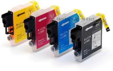 Premier Cartridges Brother Lc39, Lc985, C/Y/M/Bk - Multipack Set Of 4 Brother Compatible Ink Cartridges For Brother Dcpj125, Dcpj315W, Dcpj515W, Mfcj265W, Mfcj410, Mfcj220 Mfcj415W, Printer Inks (Contains: Lc985Bk, Lc985C, Lc985Y, Lc985M)