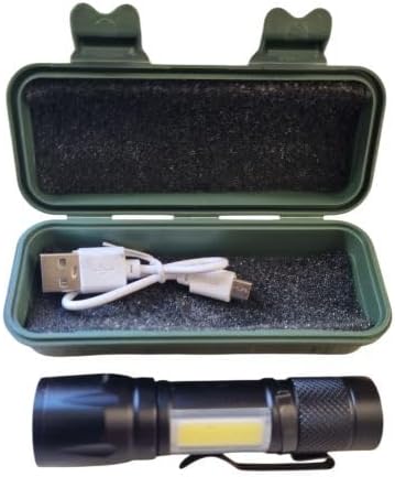 Torch rechargeable Andowl Q-S112 with case small
