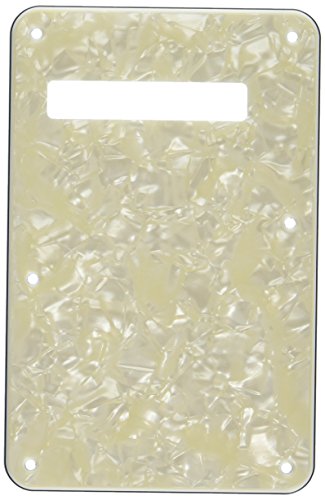 Fender Modern Backplate, Stratocaster - Aged White Moto - image 1