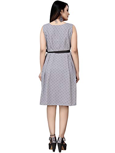 Image of AA Creation Women's Fit And Flare Knee Length Dress