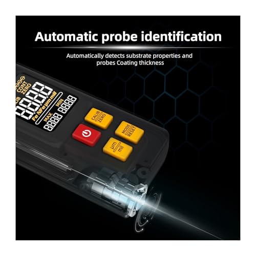 Medidor de espesor recargable para pintura automotriz miniatura 4