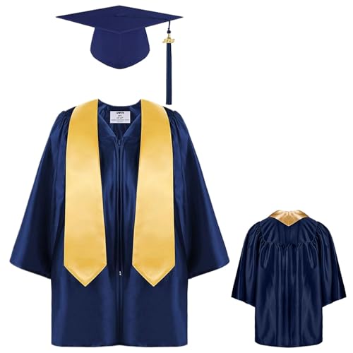 Ensemble robe préscolaire 2025 et cape académique de qualité pour enfants