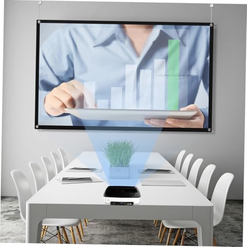 Pantalla de proyección portátil para solucionar problemas de espacio en casa 7
