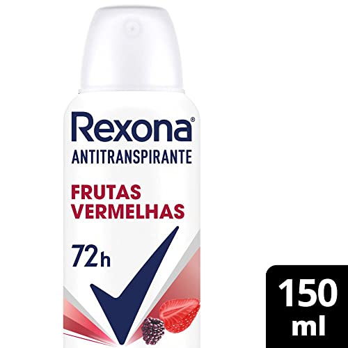 Desodorante Aerosol Rexona Frutas Vermelhas 150ml (A embalagem pode variar)