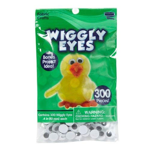 Kids Craft Wiggly Eyes, 150pk