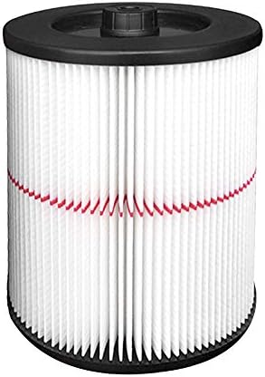 Reinlichkeit 1 Pack Wet/Dry Cartridge Filter Replacement Part Accessories for Craftsman 9-17816 fit 5 Gallon & Larger Vacuum Cleaner