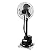 Ventilatoren MEIDUO Chłodny spłuczka z rozpylaczem do zastosowań przemysłowych nawilżanie elektryczne 3 prędkości / oscylacja 90° (rozmiar: 16" 100W)