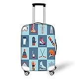 snowboard hard boots bindings ☁ Superior sublimation quality and digital print makes the pattern more vivid and the color brighter.Protect your suitcase against dirt and scratch，make your suitcase instantly recognizable.
