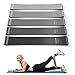 IGYLAR Fitnessband, Theraband [5er Set] Resistance Bands mit Übungsanleitung&Tragebeutel, Sportbänder aus Naturlatex für Muskelaufbau, Rehabilitation, Booty Band für Pilates, Yoga usw