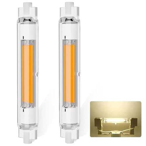 R7S LED 118mm Dimmbar 30w Ersatz für 300W Halogen Lampen | Led R7s 118mm Naturweiß 4000K 3000LM, Kein Flackern, Enegiesparende 360°Abstrahlwinkel für Deckenfluter Stehlampe Wandleuchte, 2er Pack
