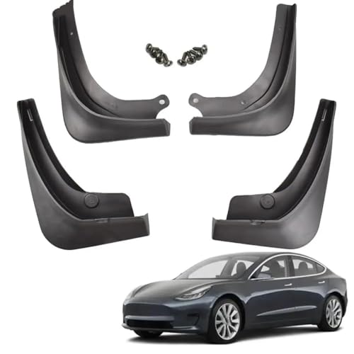 Garde-Boue pour Tesla Model 3 : Évitez les Éclats de Peinture - 4