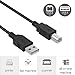 Dysead 6ft USB Cable Data PC Cord for Plustek OpticFilm 7600 7600i SE Photo Slide & Film Scanner