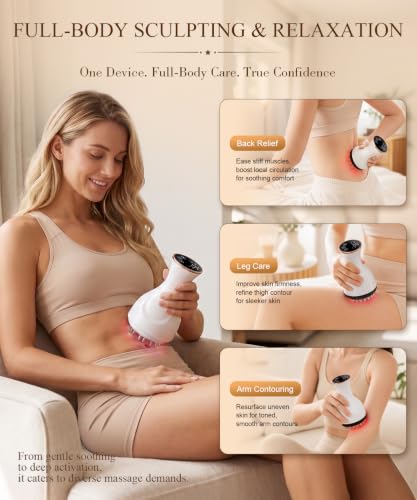 Lymphatic Drainage Massager Anti Cellulite Massage Tool DROPS TO - image 5