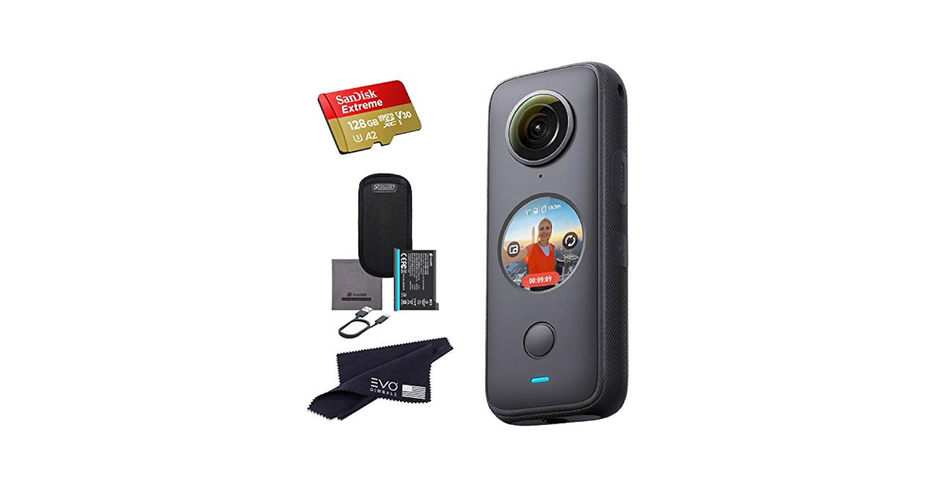 360度カメラ　Insta360 ONE Camera Bundle. Amazon.com : Insta360 ONE X2 360 Camera with Touchscreen