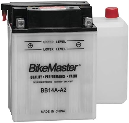 BikeMaster Conventional Battery BB14A-A2 for Polaris Magnum 325 4x4 2000-2002
