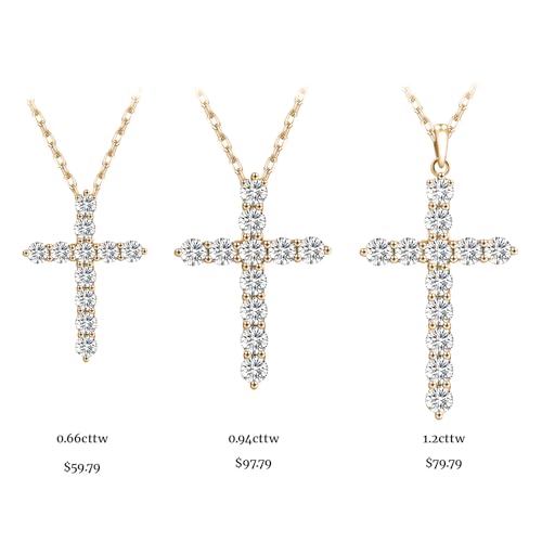 SugarTang cross necklace for women - Thumbnail 5
