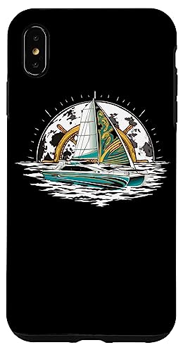 �Z�[�����O���b�g�A�Z�[�����O�Z�C���{�[�g�A�J�^�}�����{�[�g, Catamaran-boat �X�}�z�P�[�X iPhone XS Max �p