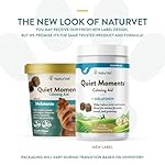 NaturVet Quiet Moments Calming Aid Dog Supplement – Helps Promote Relaxation, Reduce Stress, Storm Anxiety, Fireworks, Motion Sickness for Dogs – Tasty Pet Soft Chews with Melatonin – 70 Ct. - Image 2
